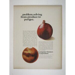 Print Ad Problem Solving Business Computer Sciences Corporation Info 1960s